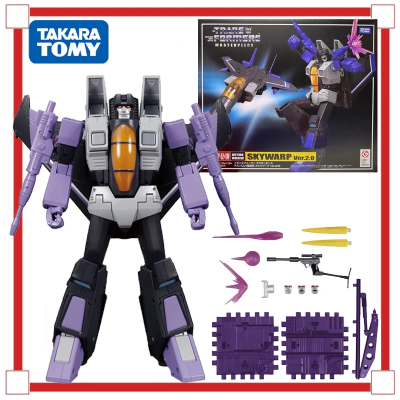 

TAKARA TOMY Transformers Masterpiece KO MP-52+SW Tumultuous Deformation Toy G1 Skywarp Action Figures Toy Gift Collection Hobby