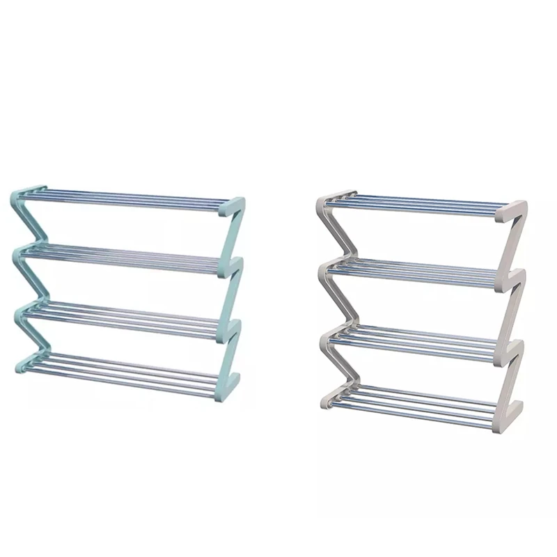 

Shoe Rack Stackable Small Shoe Rack, Lightweight Shoe Shelf Storage Organizer For Entryway, Hallway And Close