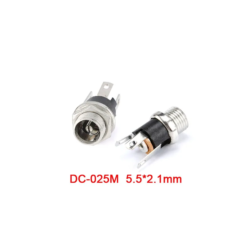 

Разъемы питания DC-025m 5.5*2.1 мм, 5.5*2.5 мм Your Cee