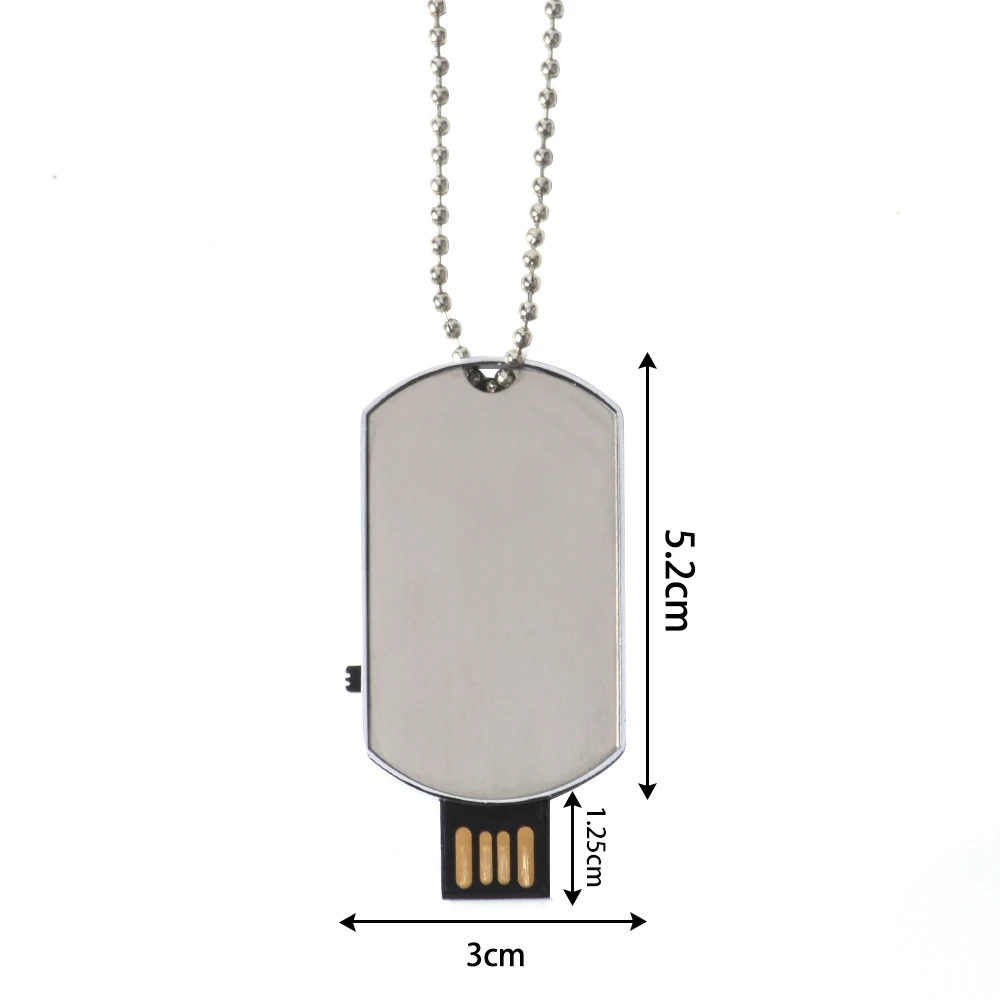Новый милый металлический USB флеш-накопитель JASTER 2 0 ожерелье с солдатиком объем