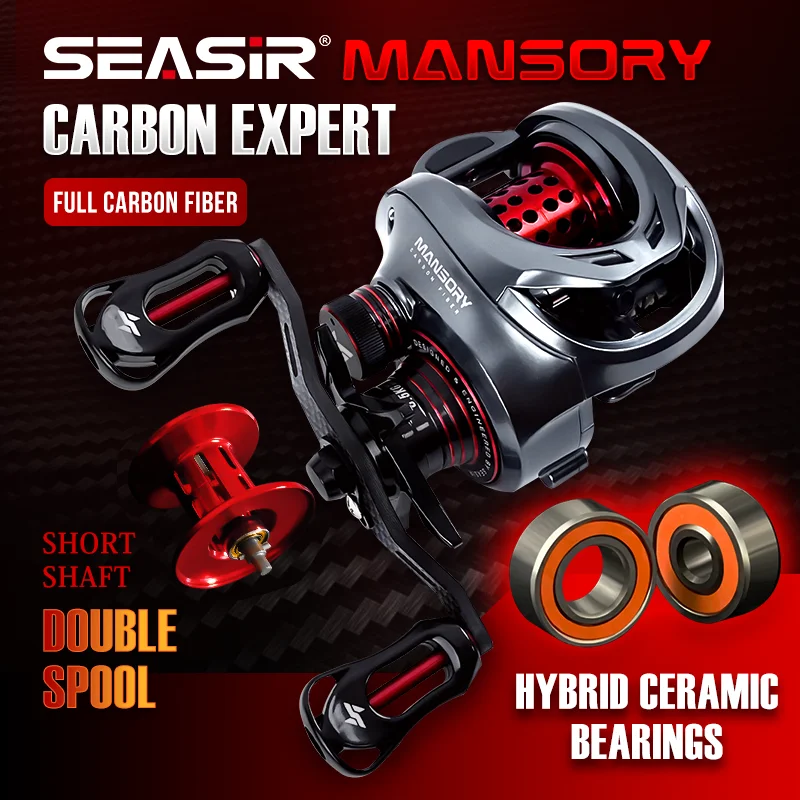 SEASIR Mansory Hybrid Ceramic Spool And Side Cover Bearing T