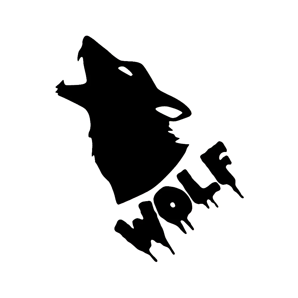 

Creative Wolf Howling Animal Car Sticker PVC Exquisite Fashion Auto Decals Motorcycle Laptop Decoration High Quality Waterproof