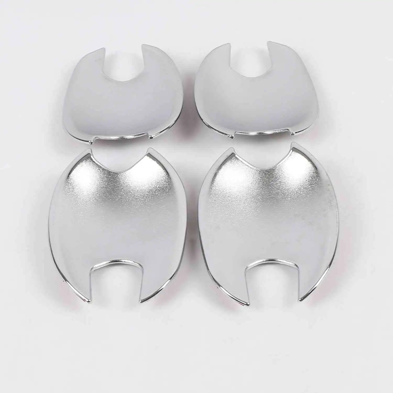 

Для Mazda 2 Demio Mazda 3 2015 2016 2017 хэтчбек седан ABS хромированная крышка дверной ручки чаша рамка отделка Аксессуары для стайлинга автомобиля