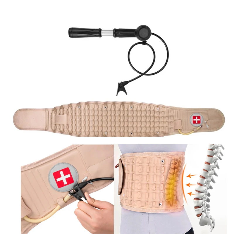 Поддерживающий Поясничный Бандаж для декомпрессии талии устройство снятия боли