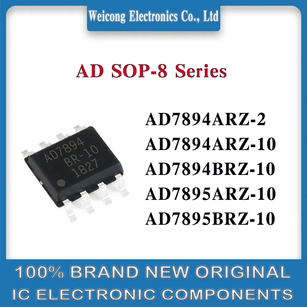 

AD7894ARZ-2 AD7894ARZ-10 AD7894BRZ-10 AD7895ARZ-10 AD7895BRZ-10 AD7894 AD7895 IC Chip SOP-8