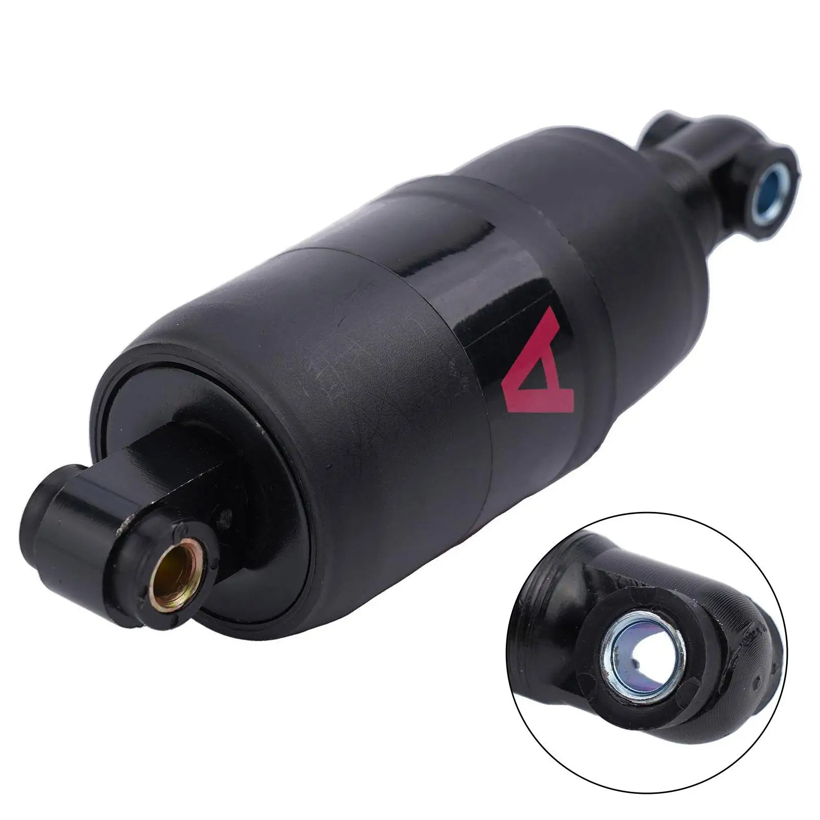 100/125/150/175 мм задняя подвеска для горного велосипеда амортизатор черная Складная