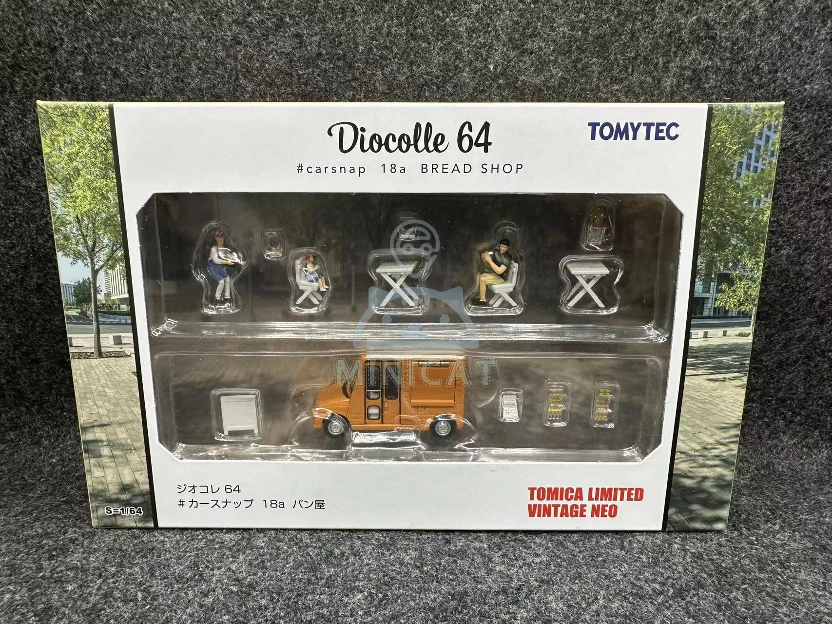 TAKARA TOMY TOMICA 1:64 TLV LV Car Snap 18a мини-модель Daidaimira Bakery из сплава валика украшение для