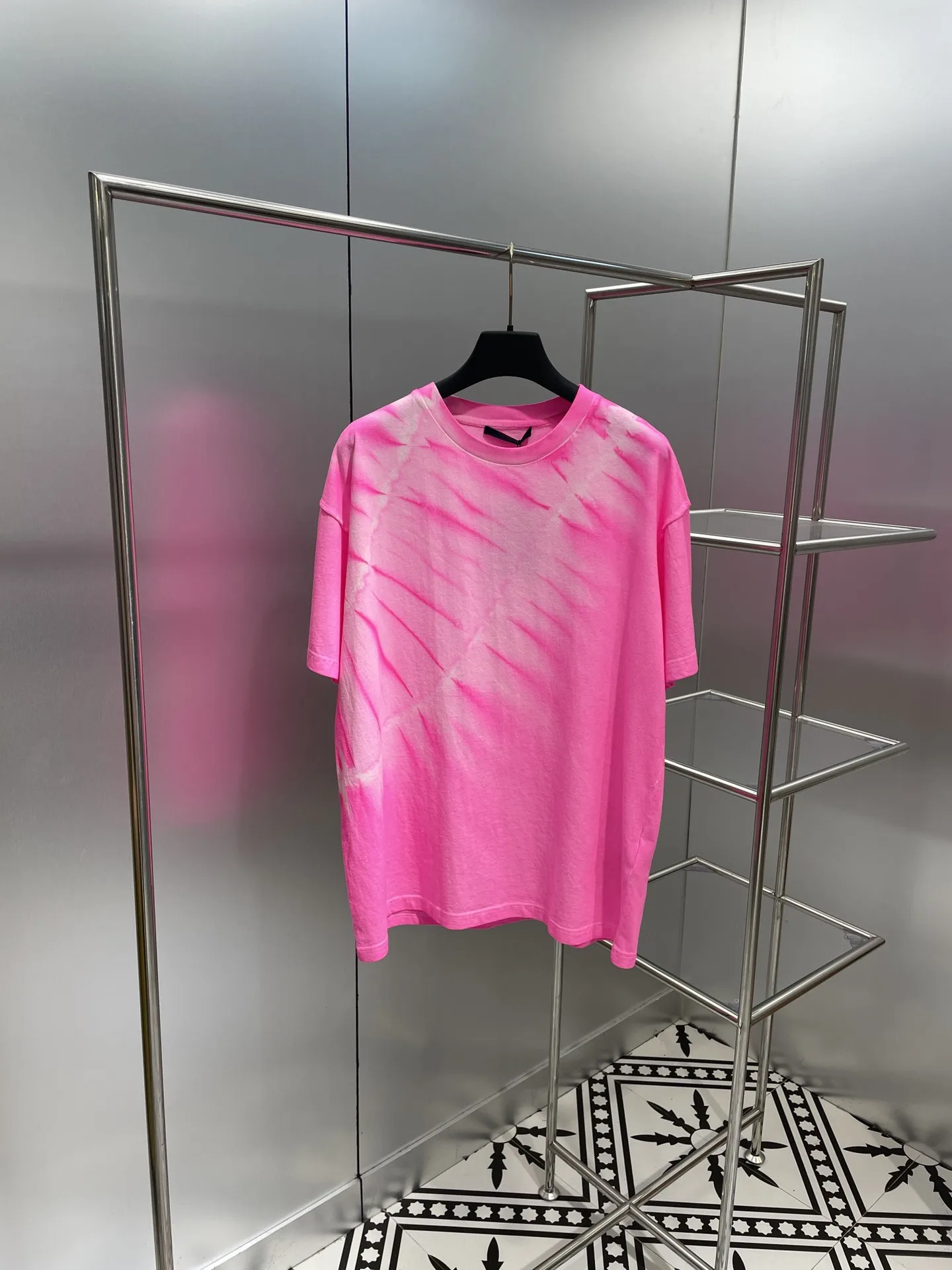 

Top Female Clothing Women T-shirt One Piece Woman Clothes Fashion Woman Blouses 2022 Oversized T-shirt Tie Dye T-shirt