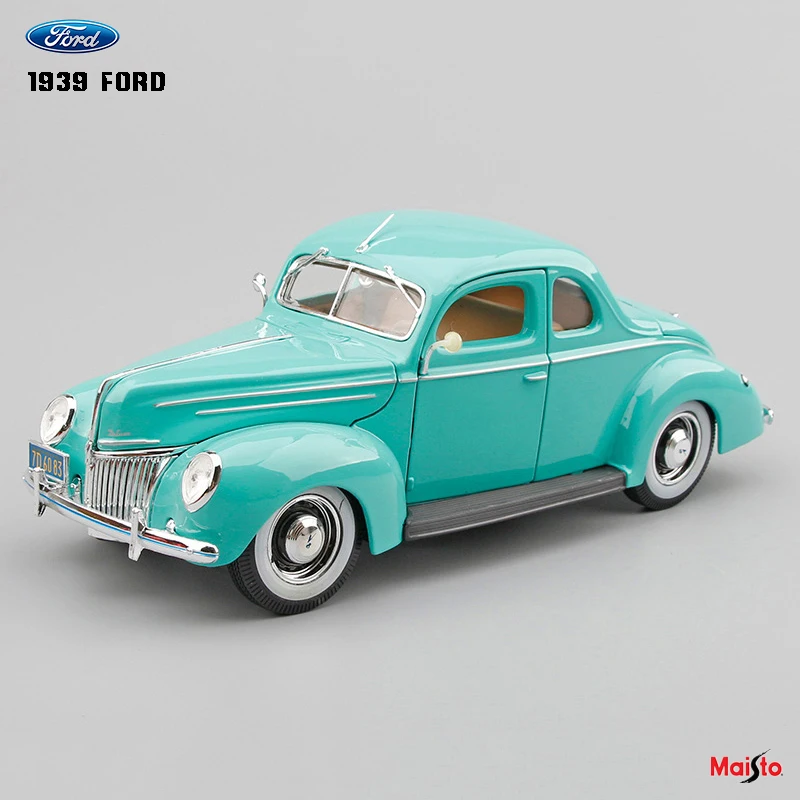 

Maisto 1:18 1939 Ford Deluxe Coupe Classic Car Alloy Model Simulation Car Decoration Collection Gift Die Casting Model Boy Toy
