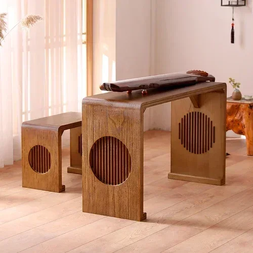 Столы и стулья Guqin резонансный стол для фортепиано китайский из массива дерева