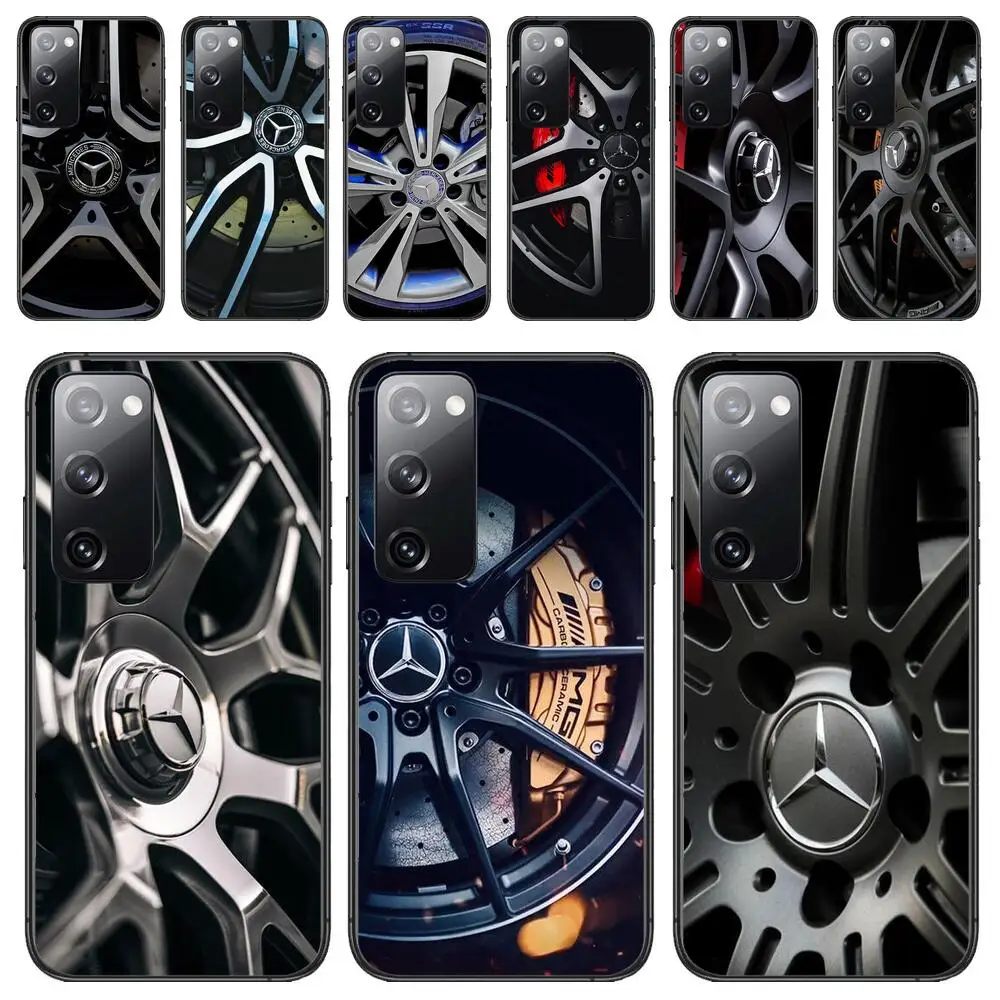 

Mercedes Benz Wheels Phone Case for Samsung Galaxy S23 S21 S10 S30 S20 S22 S8 S9 S30 Pro Plus Ultra Fe Luxury Design New Cover