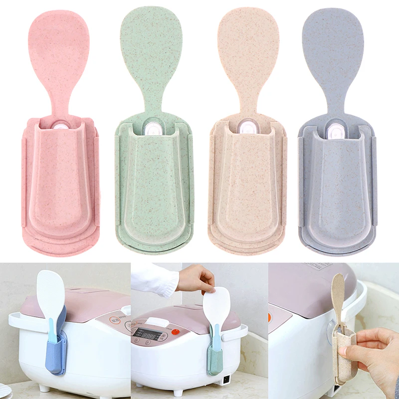 

Rice Scoop Storage Rack Spoon Rack Kitchen Organizer Tableware Storage Rack Spoon Chopsticks Holder Kitchen Utensil Cocina