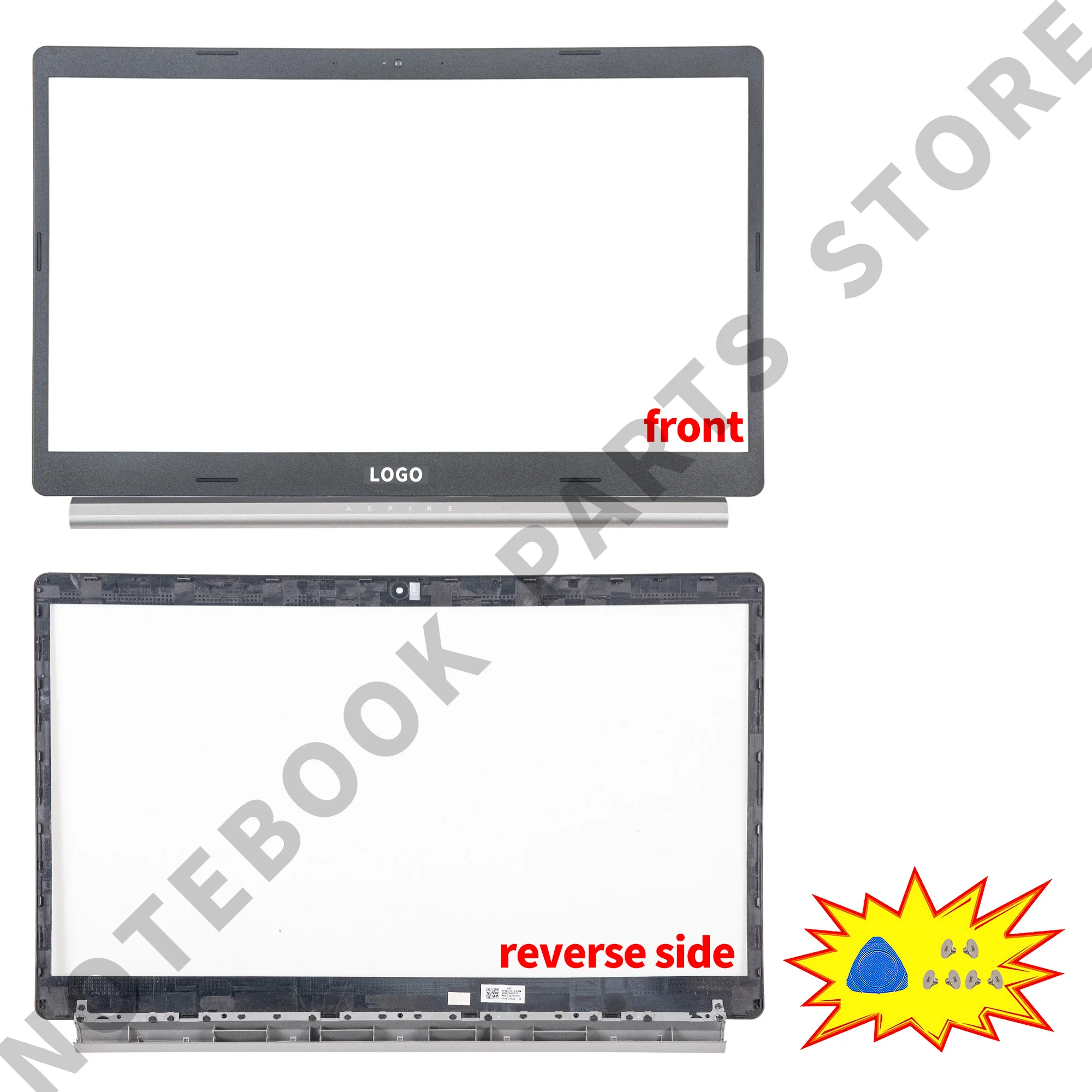 Фото Запчасти N18Q13 для Aspire 5 A515-54 a515-53 A515-55 A515-55G S50-51, задняя крышка ЖК-дисплея, петли для задней крышки ноутбука, ремонт алюминия №4