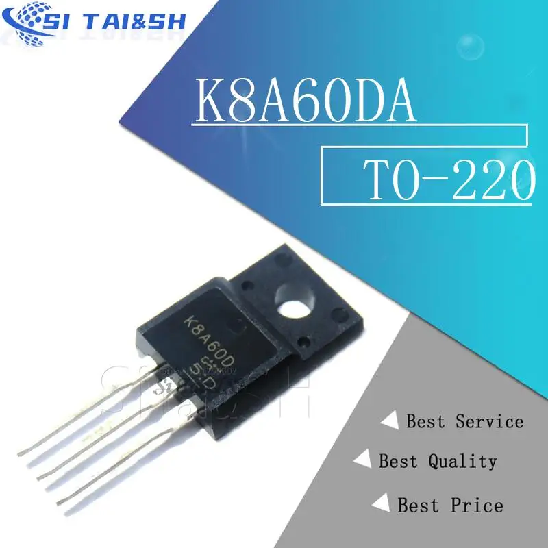 10 шт. K8A60DA TO-220 TK8A60DA TO-220F TK8A60 600V 7.5A новый оригинальный