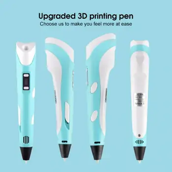 3D Pen for Children 3D Drawing Printing Pen with LCD Screen Compatible PLA Filament Toys for Kids Christmas Birthday Gifts 2
