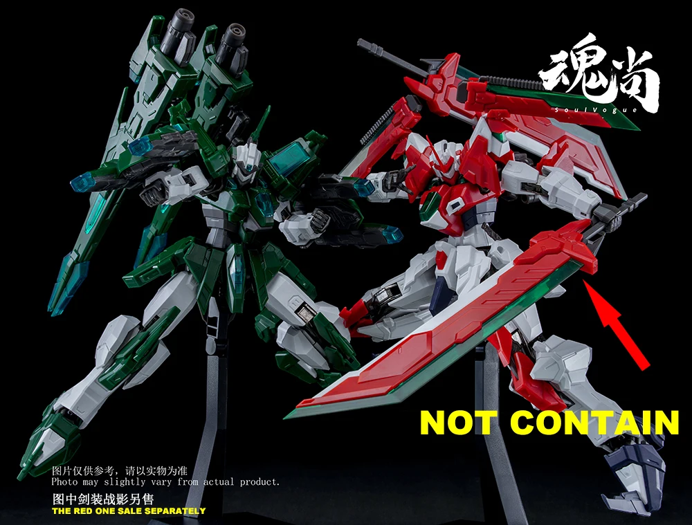 Фото COMIC CLUB В НАЛИЧИИ Soulvogue BF 1/144 Battle Shadow Cannon Ver. Сборная модель рамы из сплава, игрушка-фигурка робота №5