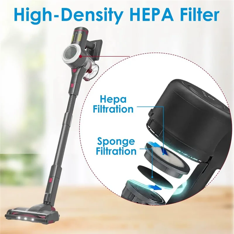 4 шт. HEPA-фильтр для Afoddon A200PRO/A200 orfeld-b08/C10A/C10G беспроводного пылесоса серии NEQUARE S12 S25 S26