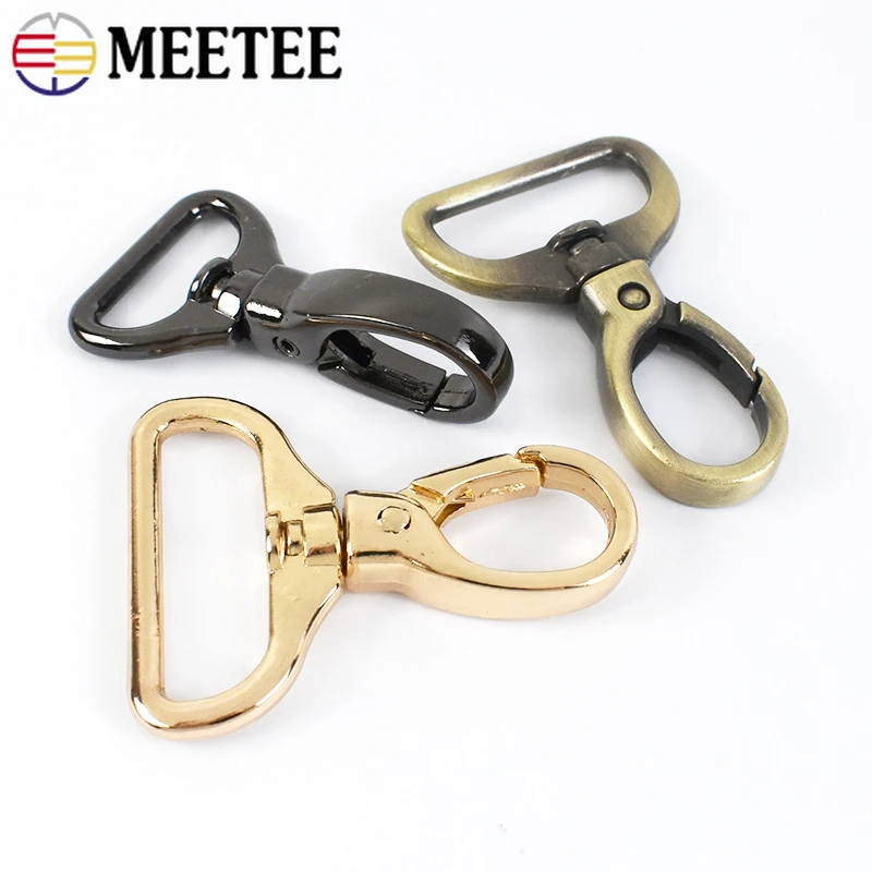 Металлические поворотные карабины Meetee 5/10 шт.