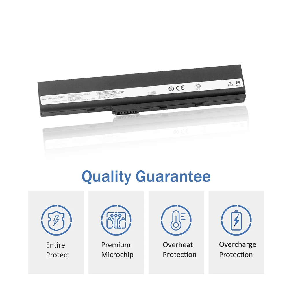 Запасная аккумуляторная батарея ETESBAY для N82E N82EI N82JV N82J N82 N82JQ A32-N82 PN N82JQ-VX002V A42-N82