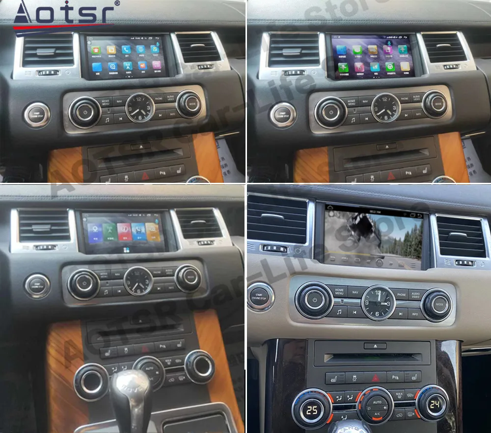 Мультимедийная стереосистема 8 + 256 ГБ Android 11 для Land Rover Range Sport Edition 2010 2011 2012 2013 GPS IPS