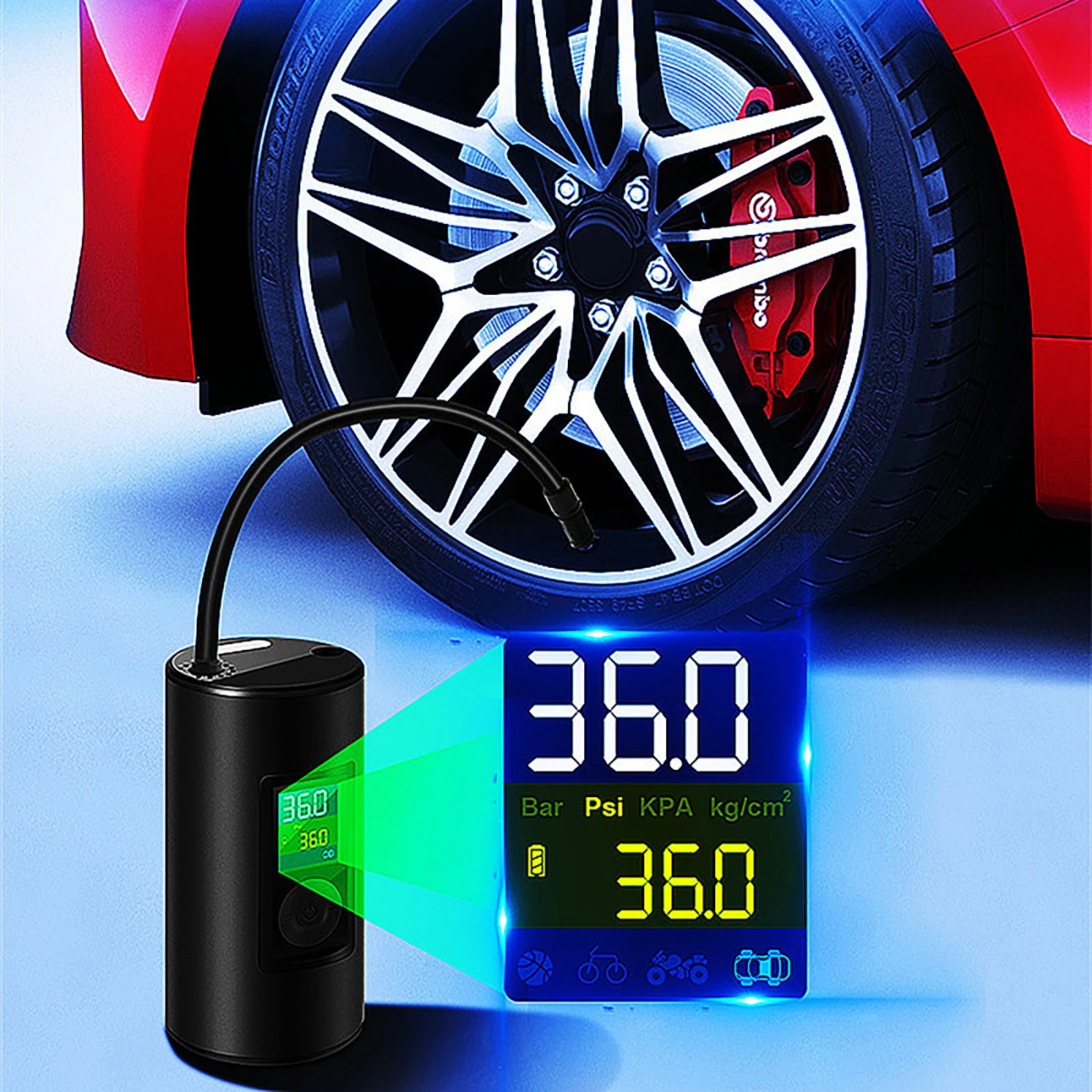 

Max 150 PSI Inflatable Electric Air Pump High Speed Dual Stage for Outdoor Paddle Board Airbed Inflatable Air Inflator Parts