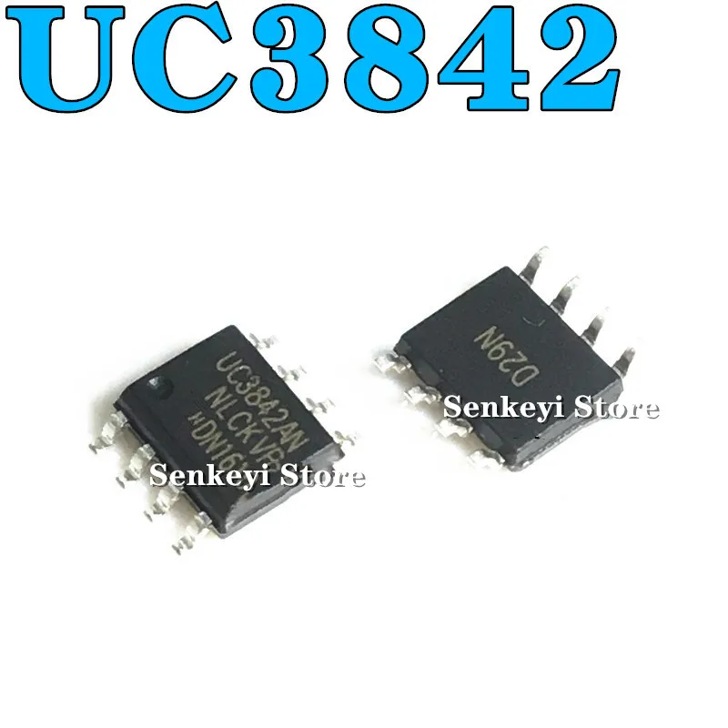 

New original UC3842AN UC3842A PWM pulse width modulation controller UC3842 SMD SOP8