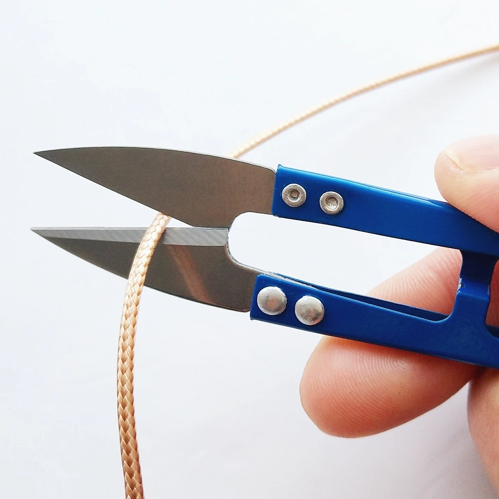 U Shape Stainless Steel Yarn Cutter Sewing Scissors Nippers Clippers Embroidery Craft Tailor Scissor Convenient Shears |