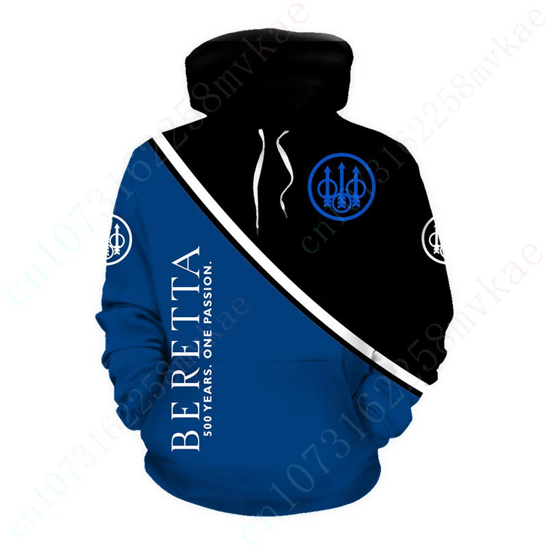 

Beretta Unisex Sweatshirt Casual 3D Printing Oversize Hoodie Anime Zip Hoodies Essentials Streetwear Harajuku Men's Clothing