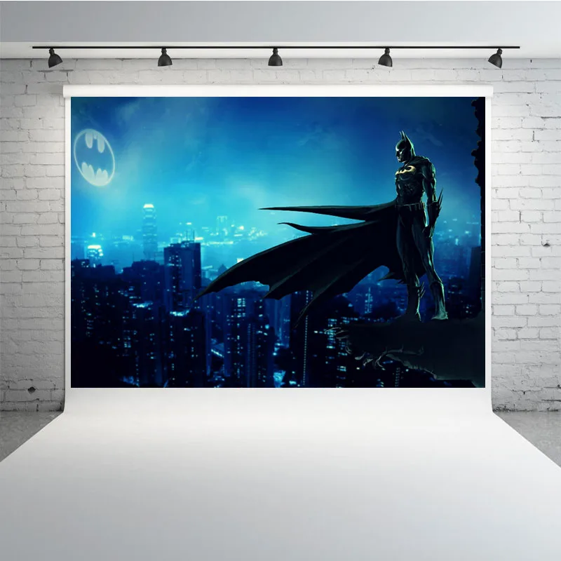 DC Аниме фигурки Бэтмен Брюс Уэйн супергерой фон ткань украшение для дома товары