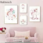 Постер на холсте с изображением единорога