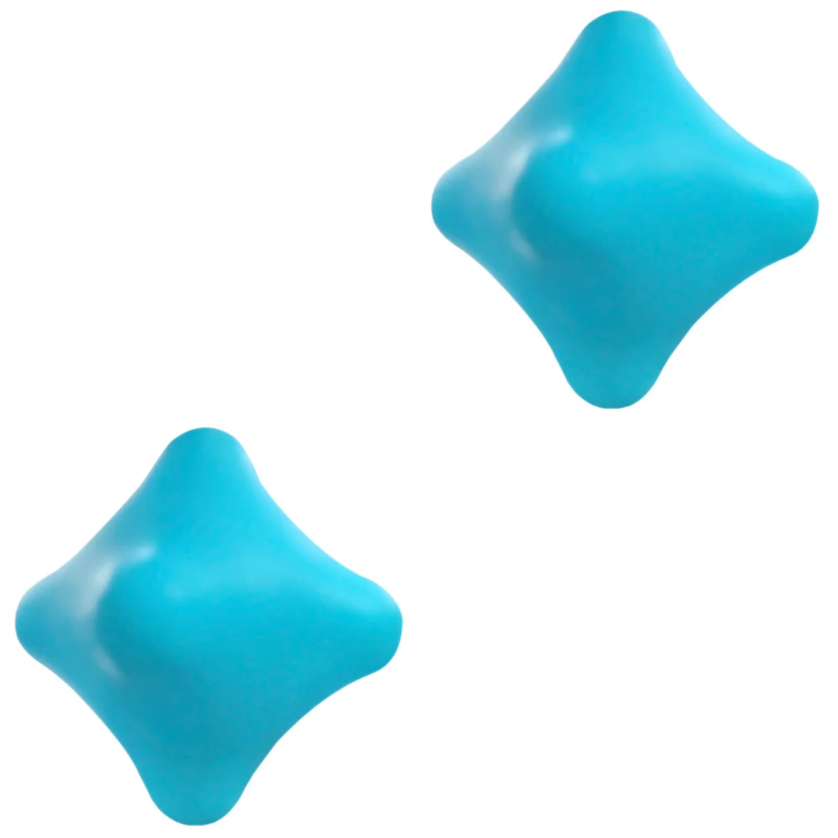 

Set 2 Massage Ball Neck One-hand Foot Silicone Body Silica Gel Exercise Fitness
