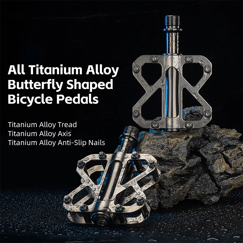WEST BIKING Нескользящие велосипедные педали расширенная подножка 3 подшипника