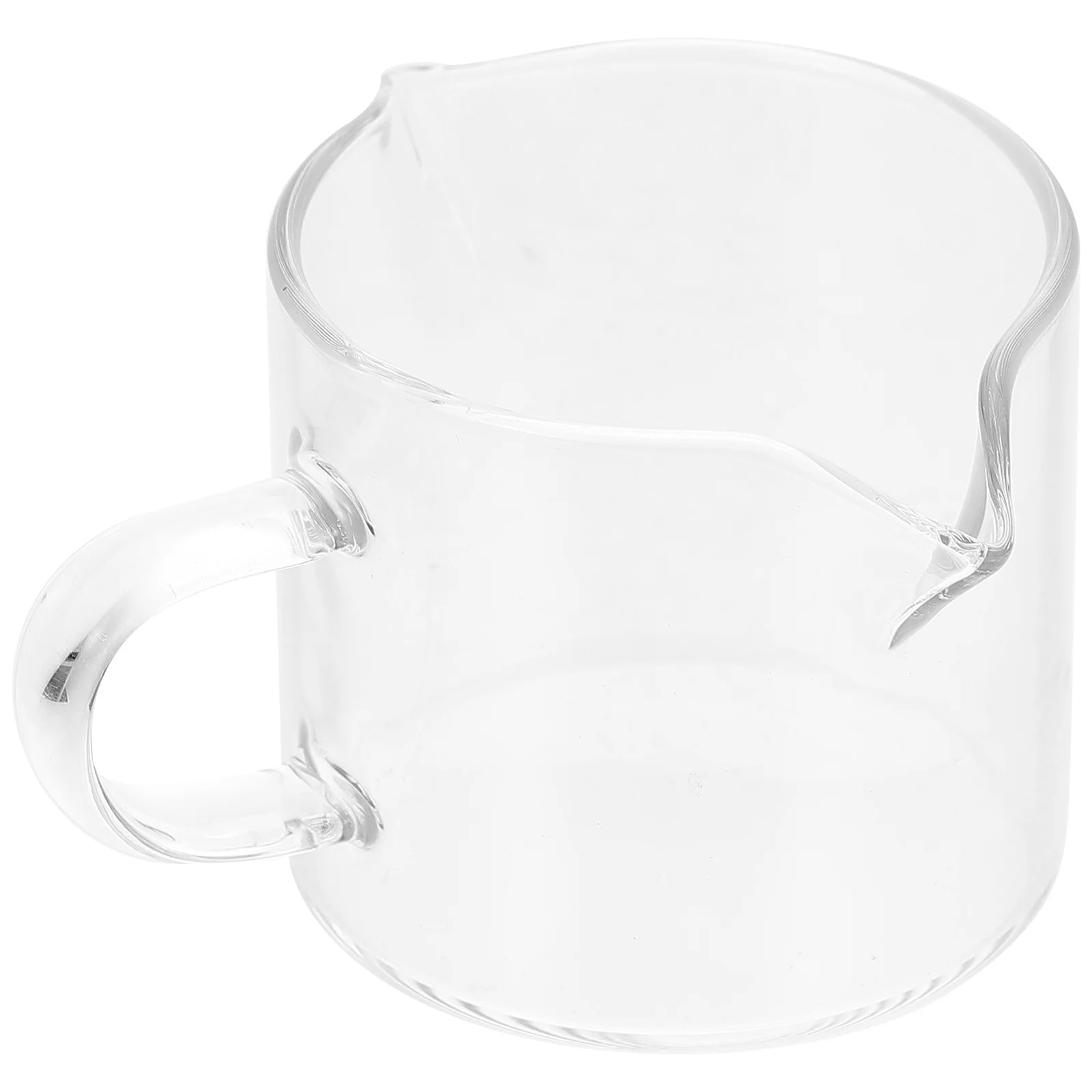 

Pitcher Glasscup Measuring Coffee Espresso Mom Shot Creamer Jug Cups Serving Barista Pourer Spouts Frothing Mini Gravy Sauce