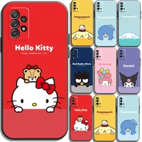 hello kitty kulomi phone cases for xiaomi redmi note 10 10s 10 pro poco f3 gt x3 gt m3 pro x3 nfc funda coque back cover