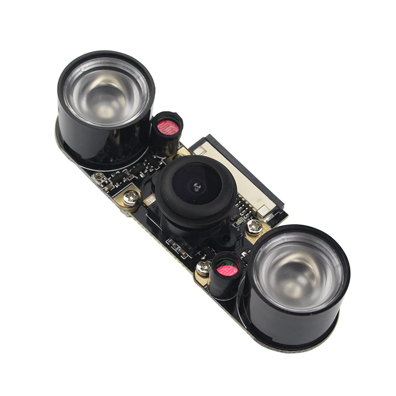 Raspberry pi Câmera de Visão Noturna Câmera 130 Graus Grande Angular Ov5647 Webcam para Monitoramento Impressora 3d para Raspberry pi
