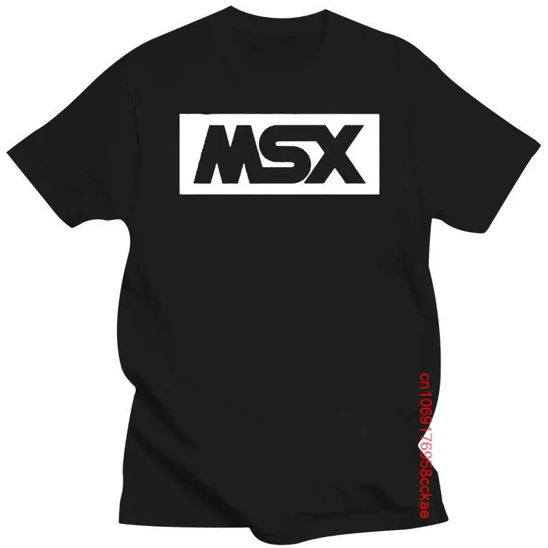 

Mens MSX Hip-hop T Shirt - Retro Computer, Logo Arrived Summer Fashion Style Men T-Shirt Cotton 100% Casual Tee Shirt Big Size