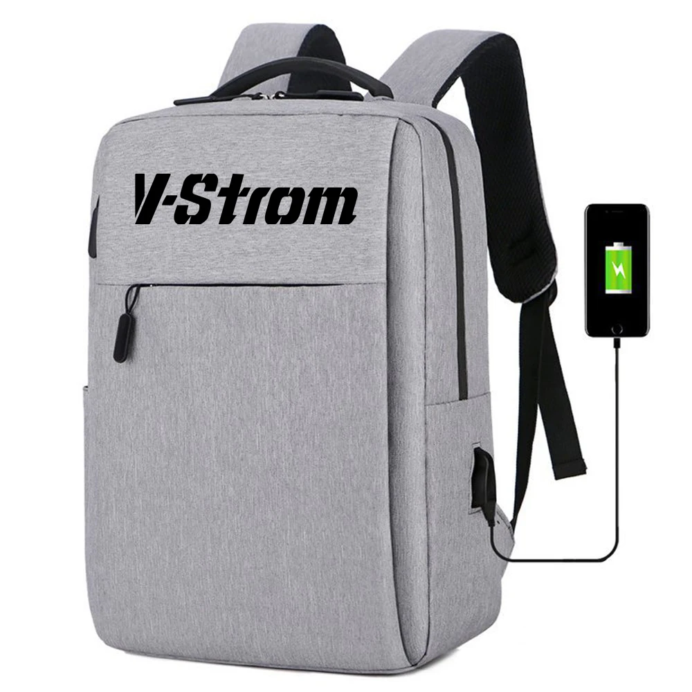 FOR Suzuki V-Strom 1000 V-Strom 650 V strom Vstrom New Waterproof backpack with USB charging bag Men's business travel backpack