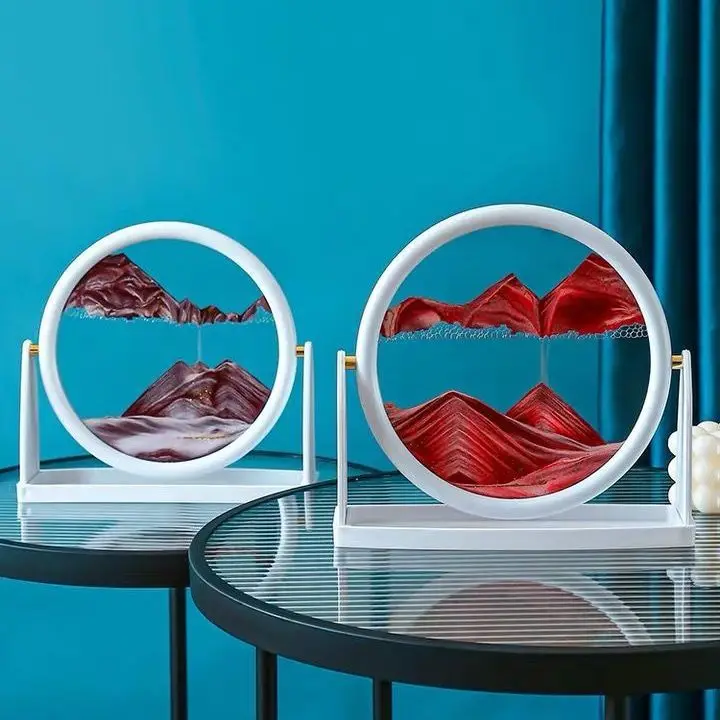 Фото 3D Вращающаяся Скульптура из Глины, Роскошный Декор для Дома, Гостиной, Офисного Стола, Креативные Предметы Декора, Подарки №4