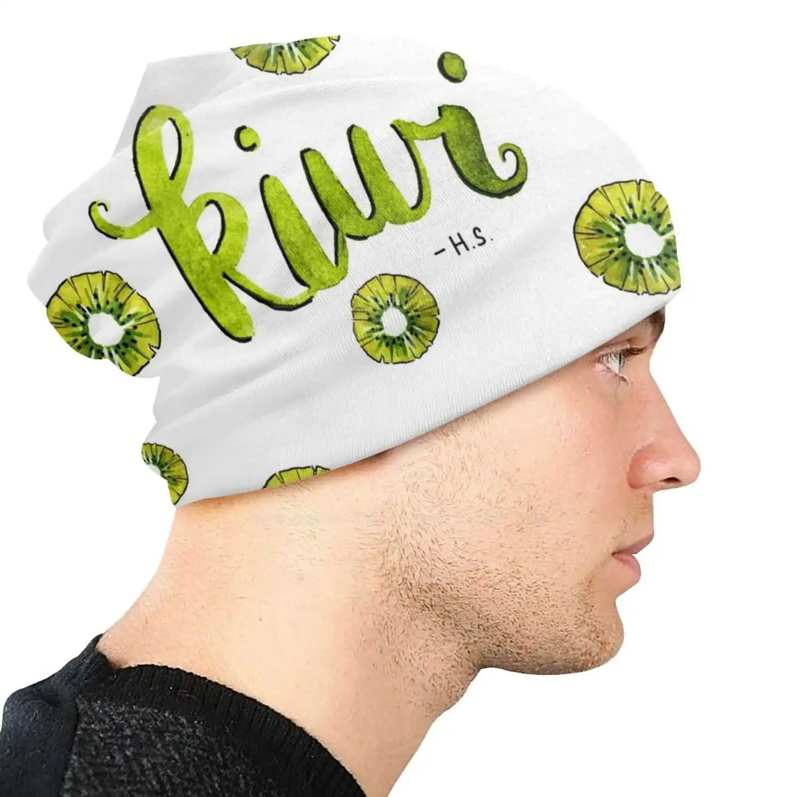 Вязаная шапка H.s.-Kiwi теплая уличные шапки Kiwi Hs 1d знак The Times новый альбом Гарри киви