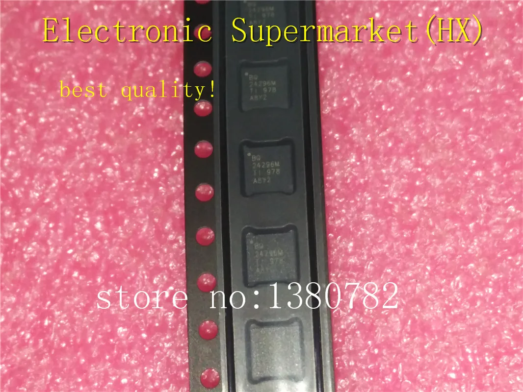 

Free shipping 50pcs/lots BQ24296MRGER BQ24296M BQ24296 24296M QFN-24 IC In stock!