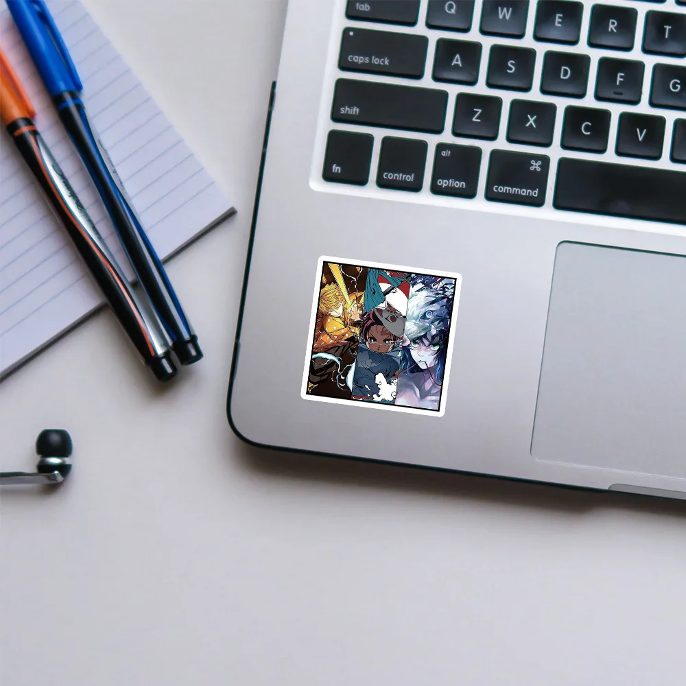 20/50/100Pcs/Set Anime Demon Slayer Graffiti Stickers for Laptop Luggage Bicycle Car Skateboard Computer Waterproof Decal Toys |