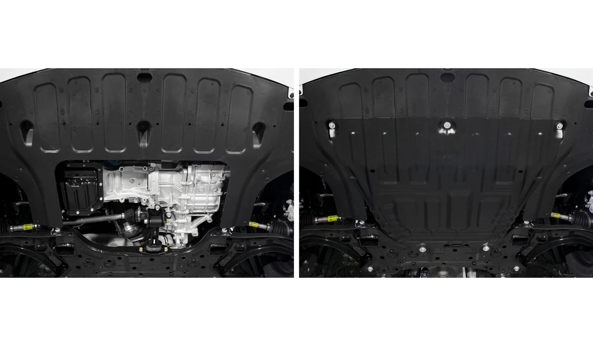 Защита картера и КПП AutoMax Hyundai Solaris 2017-/Kia Rio SD 2017-/Rio X HB 2020-/Rio X-Line 2017-2021 AM.2370.1 |