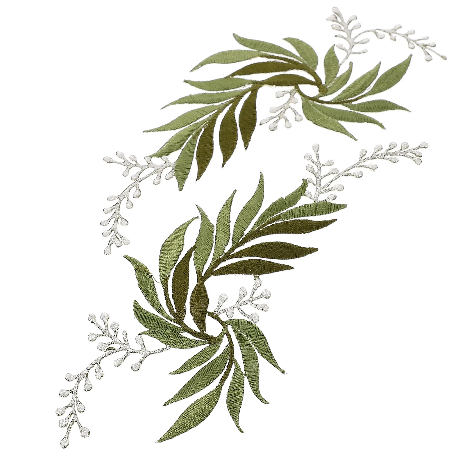 

Patchesappliqueiron Leaf Embroidery Patch Sewing Appliques Jean Tree Jeans Sew Clothes Diy Leaves Jackets Backpack Badges Knee