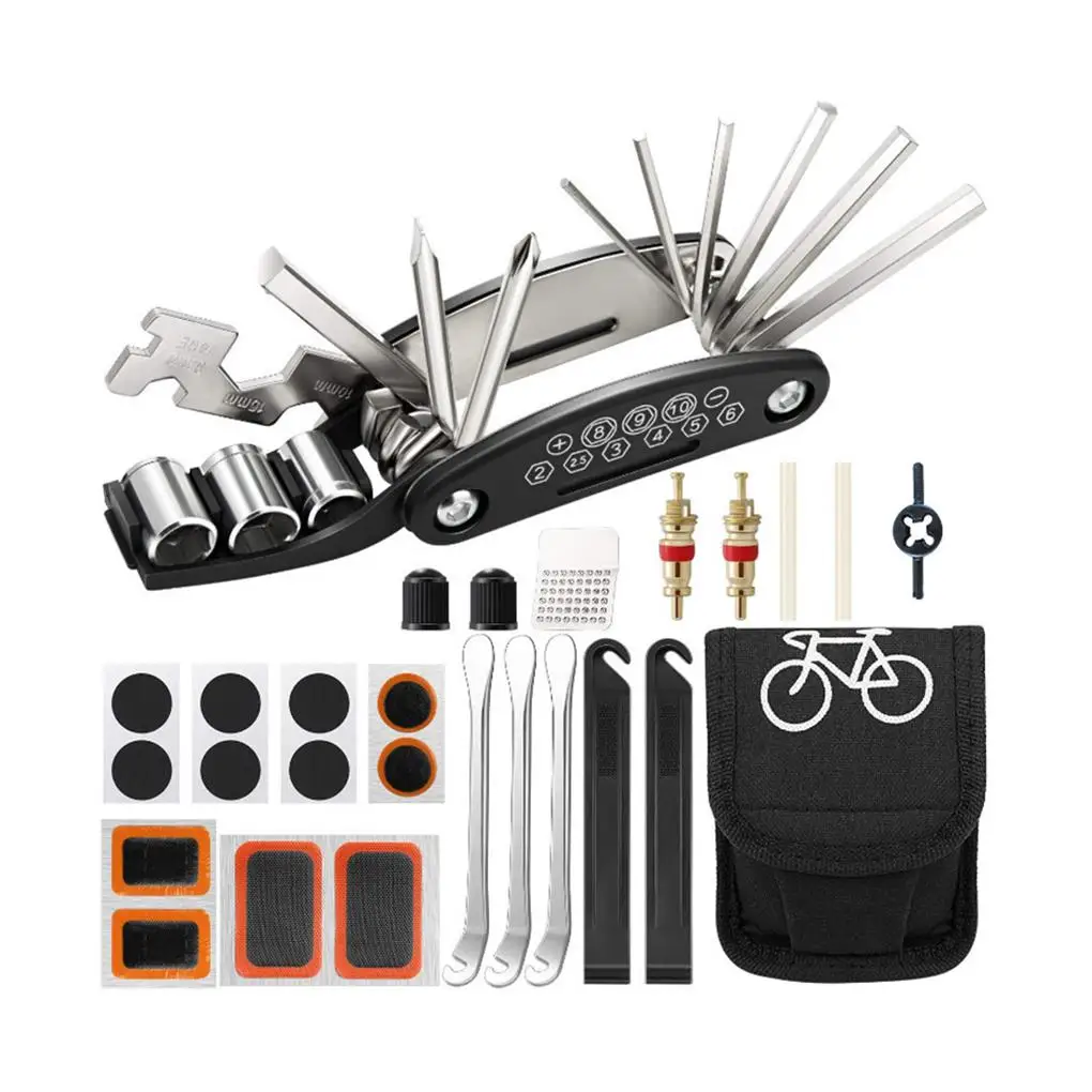 

Mountain Road Bike Tire Repair Set Tyre Puncture Patches Kit Cycling