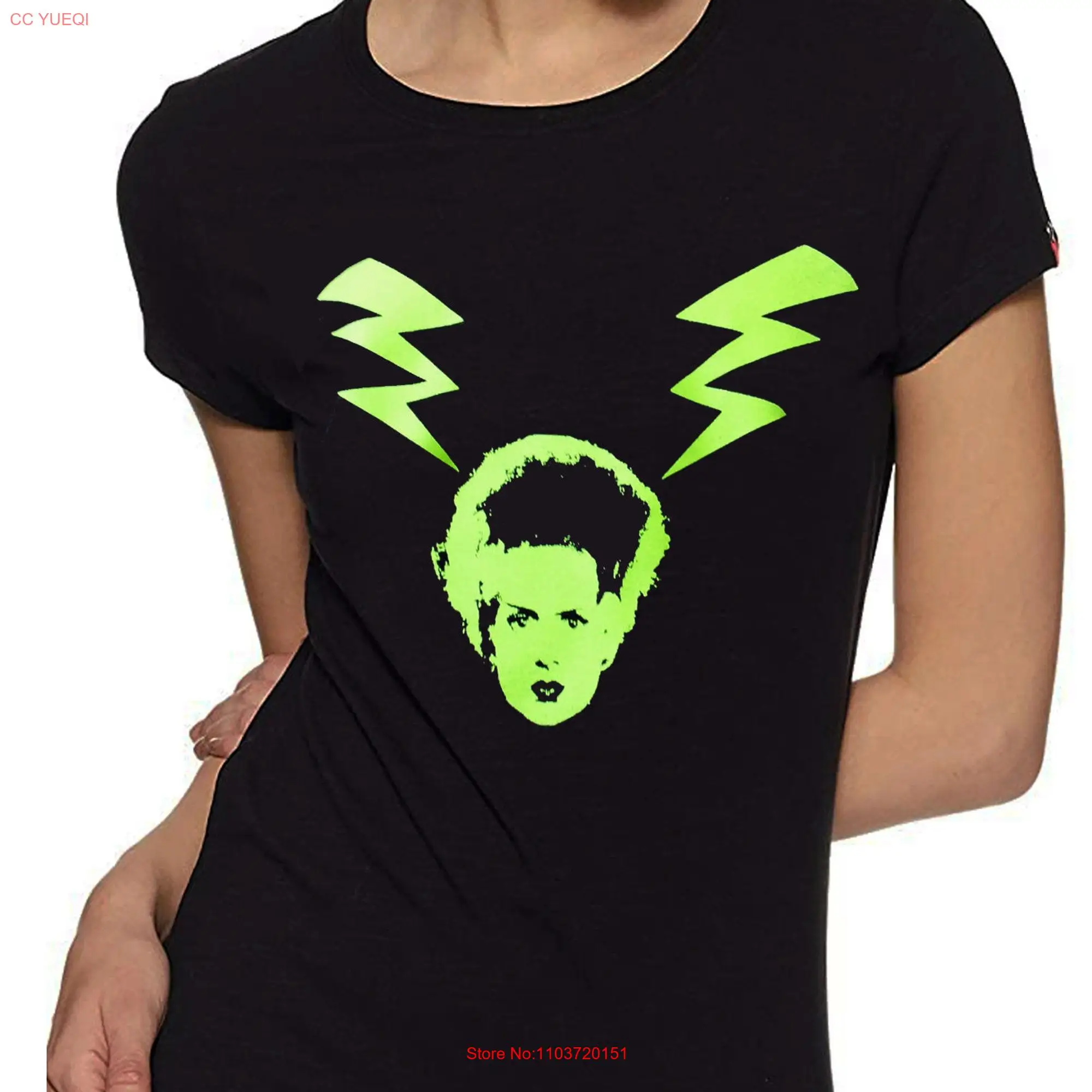 Футболка Bride of Frankenstein с длинным или коротким рукавом