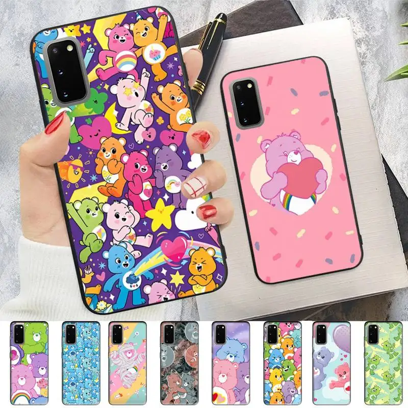 

Cute Cartoon Bears Phone Case for Samsung S10 21 20 9 8 plus lite S20 UlTRA 7edge