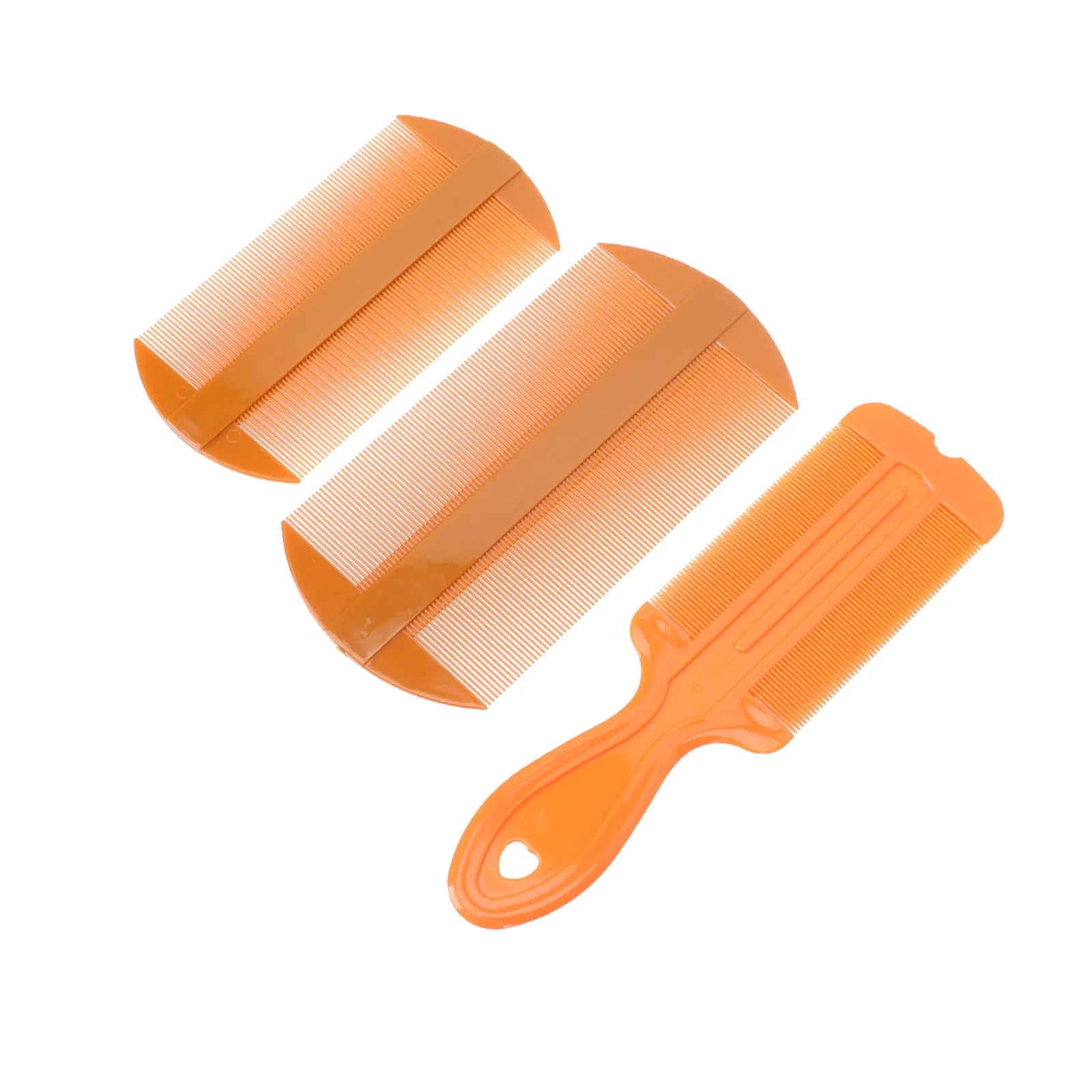 

Comb Hair Combs Finedandruff Grooming Removal Hairdressingbrush Styling Dog Nit Sided Double Care Barber Pet Tick Salon Scalp