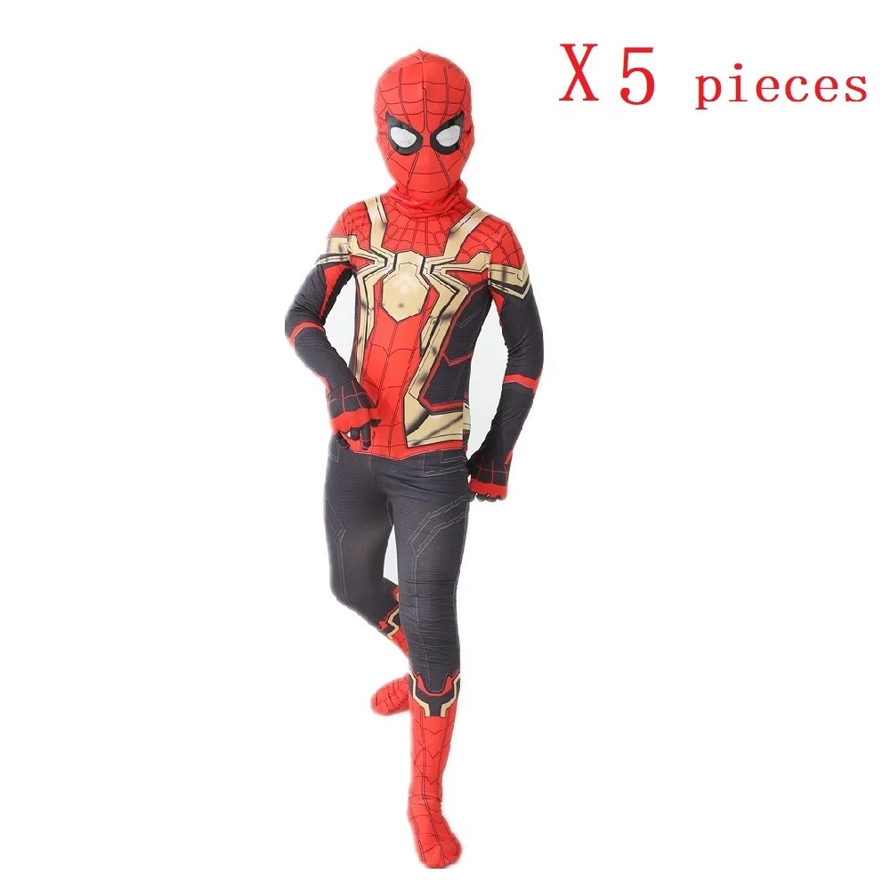 Осенняя версия костюмов Человека-паука детский и взрослый супергерой для