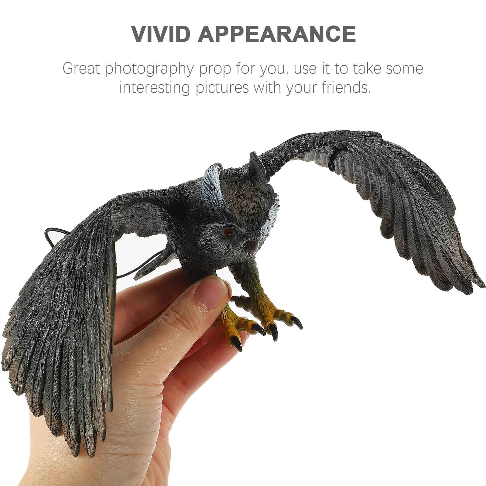 Украшения для газона открытый сад подвесные пугающие птицы реалистичные