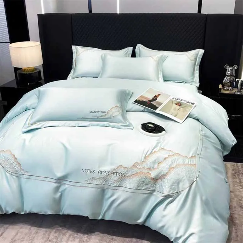 Комплект постельного белья из льна и пододеяльника 240x220 200x230